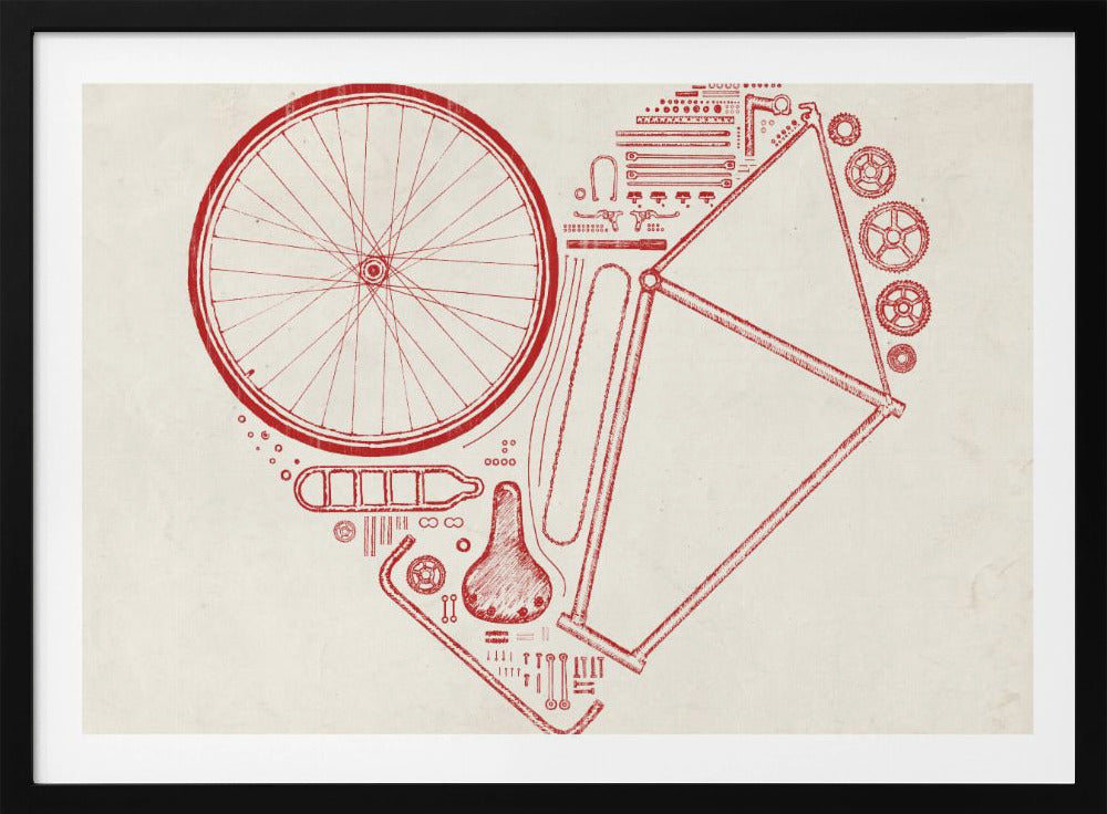 Love Bike Nr. 2 | Poster