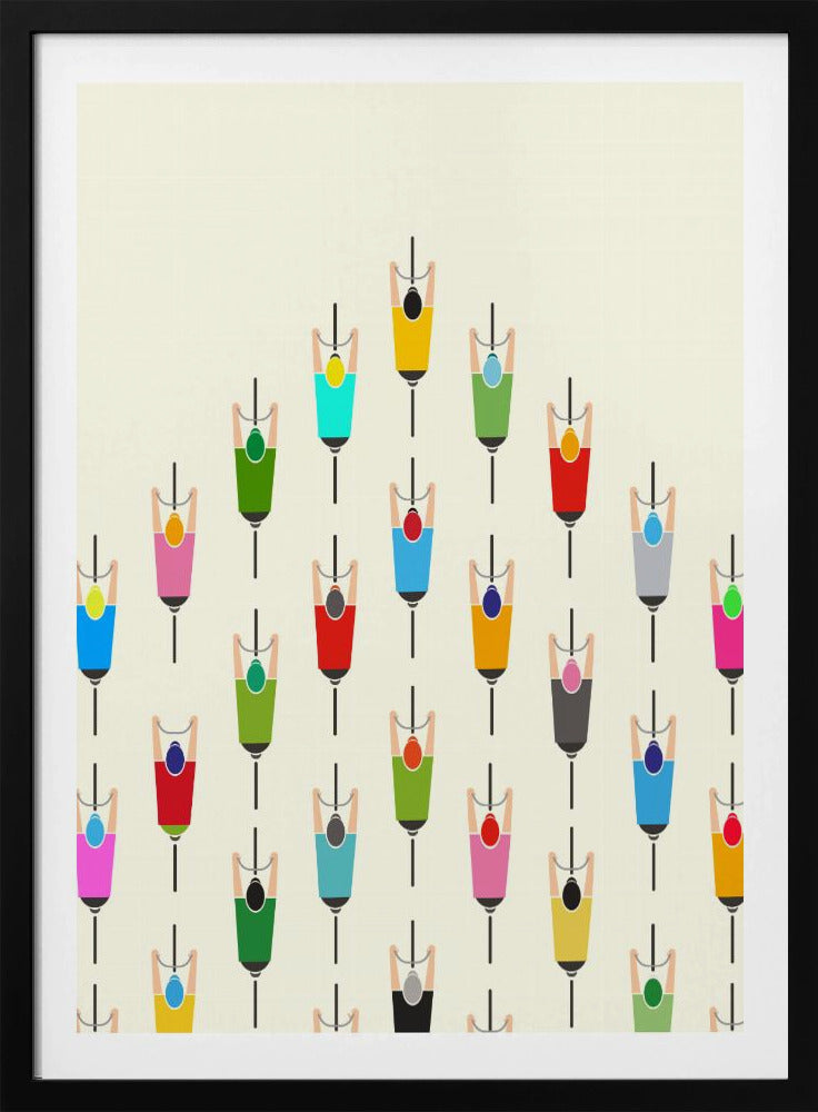 An der Spitze des Rudels | Poster