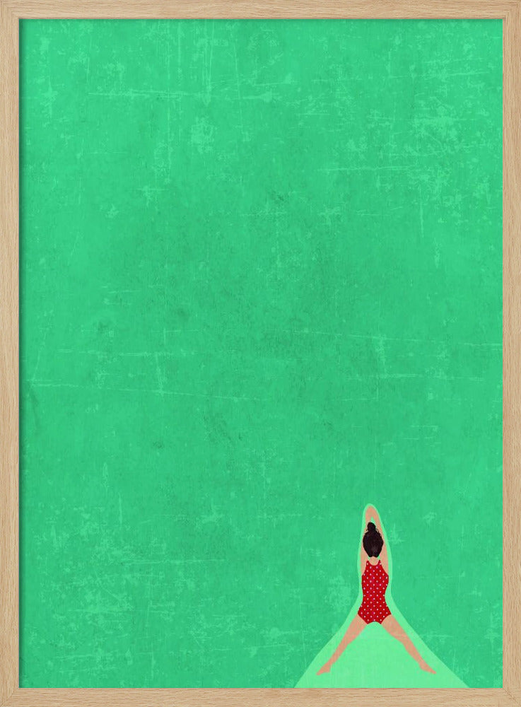 Offenes Wasser (brünett) | Poster