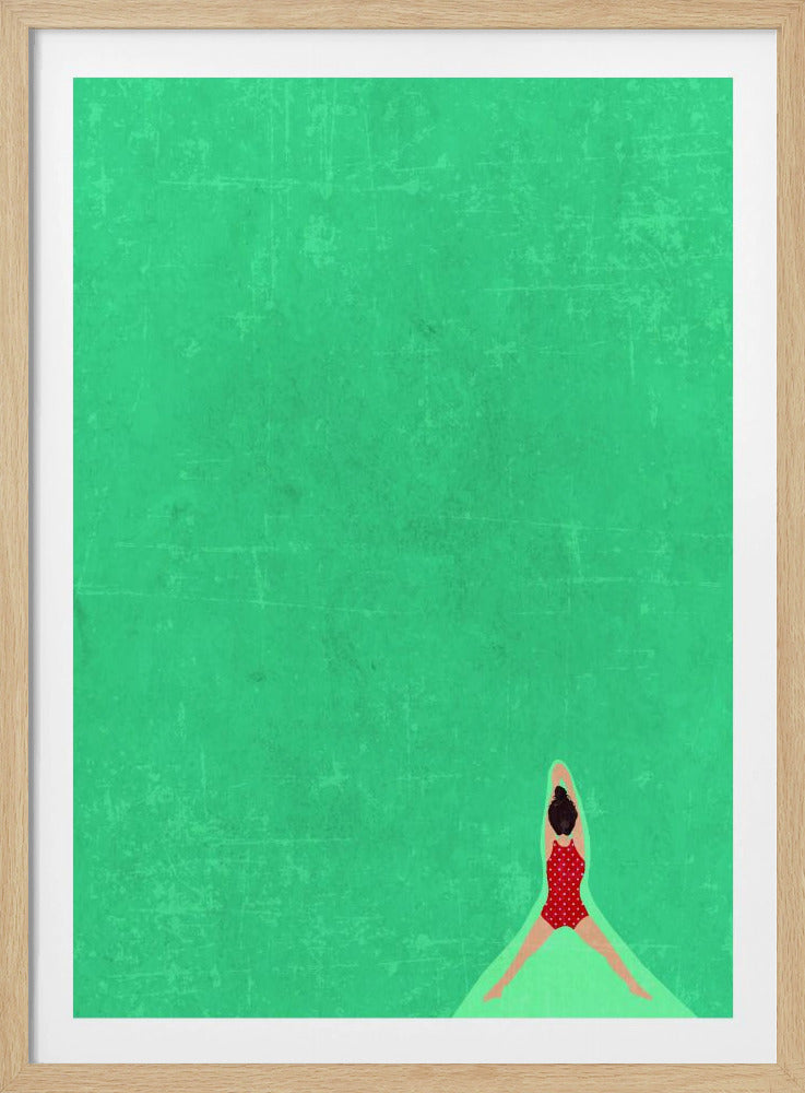 Offenes Wasser (brünett) | Poster