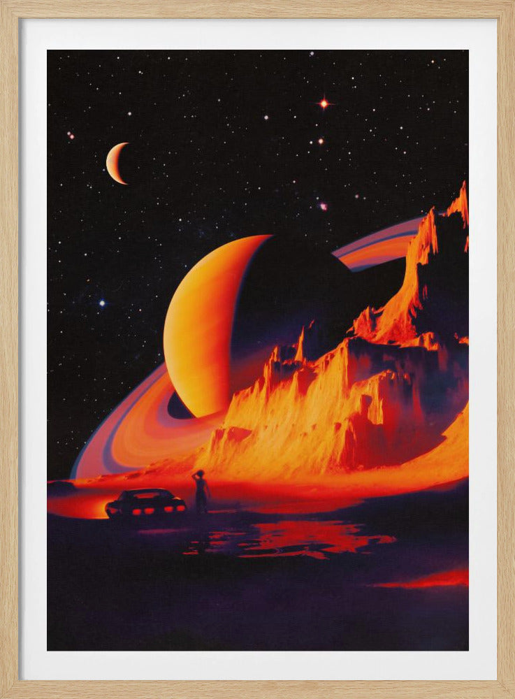 Außerirdische Landschaft | Poster
