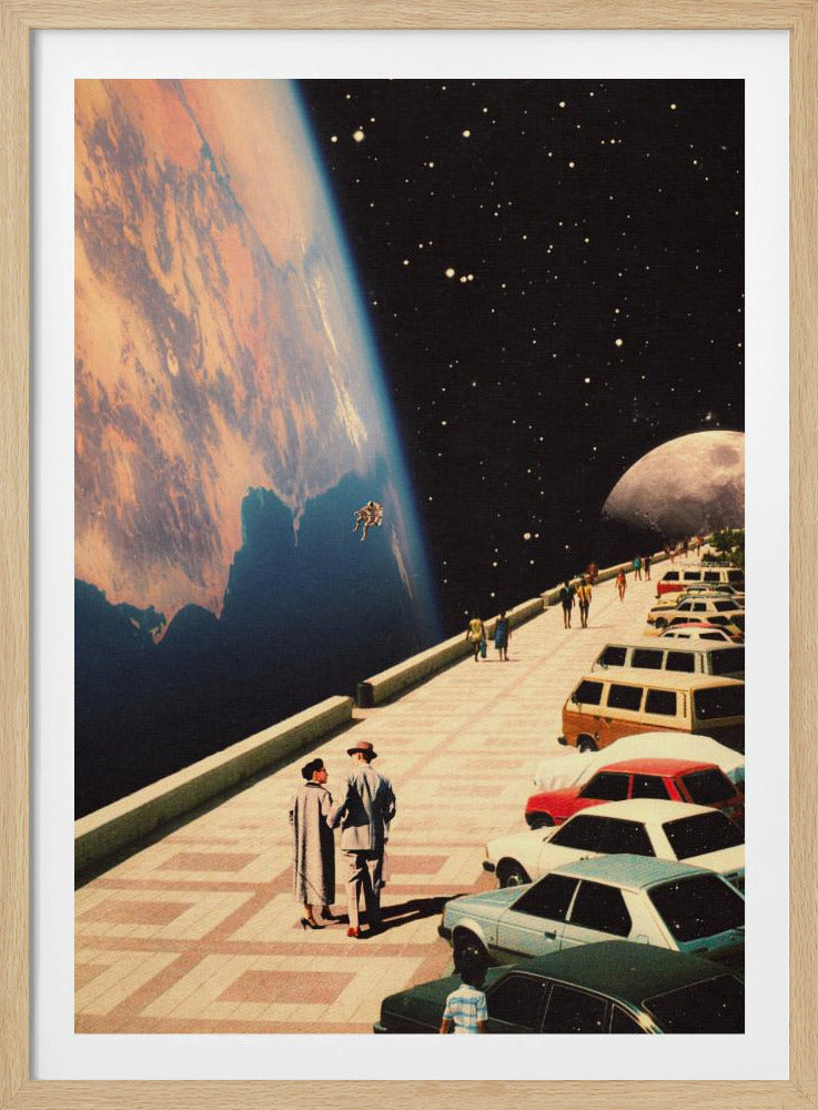 Weltraumpromenade | Poster