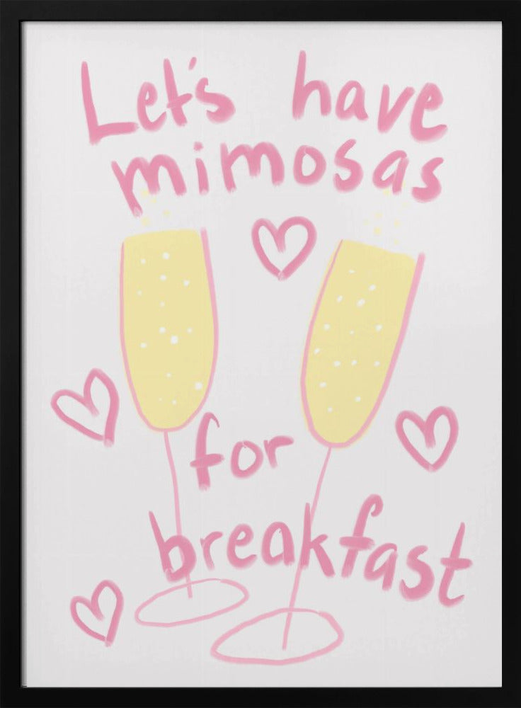 Morgen-Mimosen | Poster