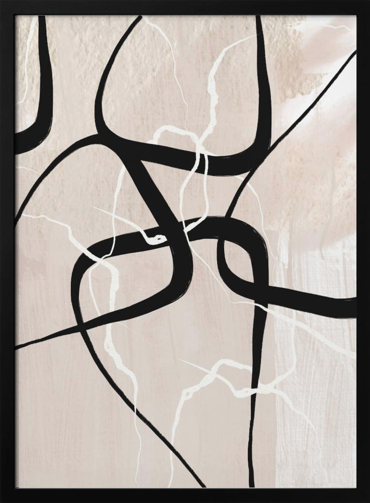 Weiße Linien 2 | Poster
