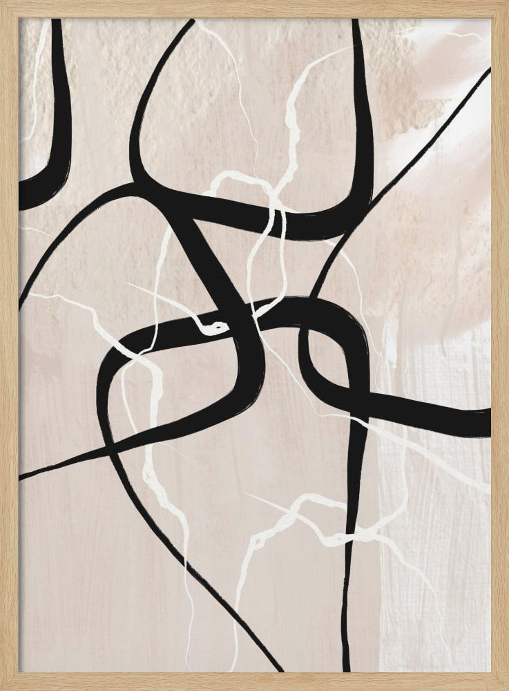 Weiße Linien 2 | Poster