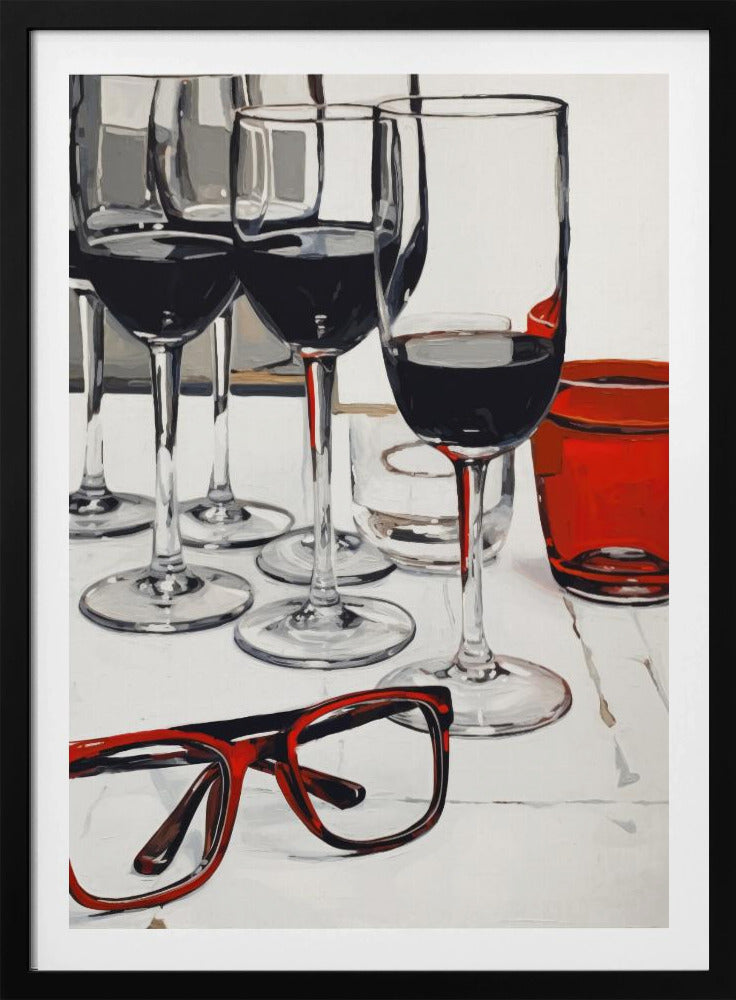 Wein &amp; Reflexion | Poster