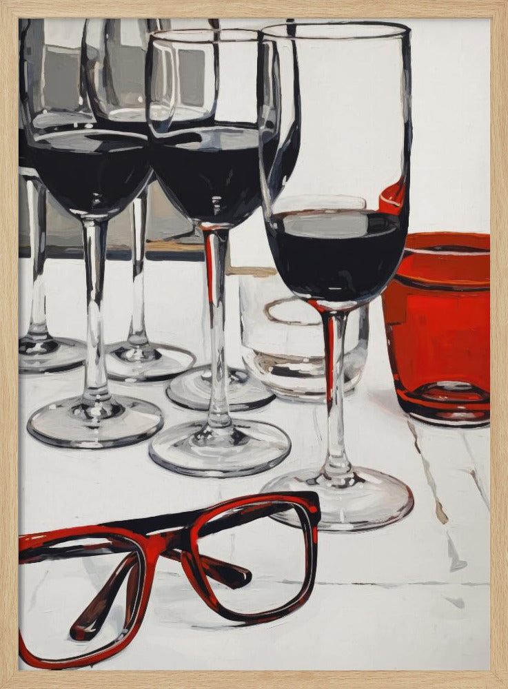 Wein &amp; Reflexion | Poster