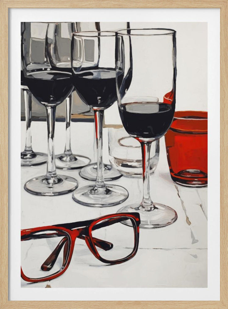 Wein &amp; Reflexion | Poster