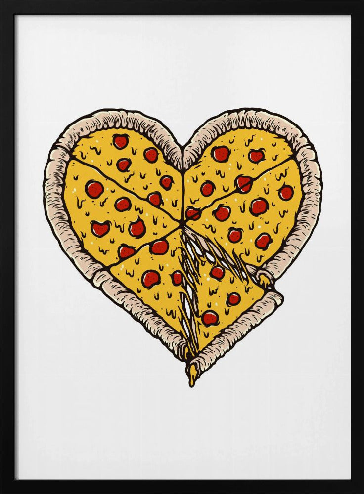 Ich liebe Pizza | Poster