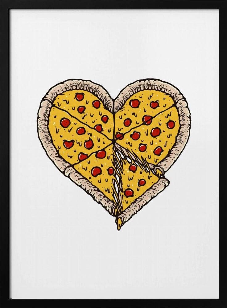 Ich liebe Pizza | Poster