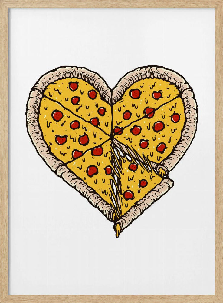 Ich liebe Pizza | Poster