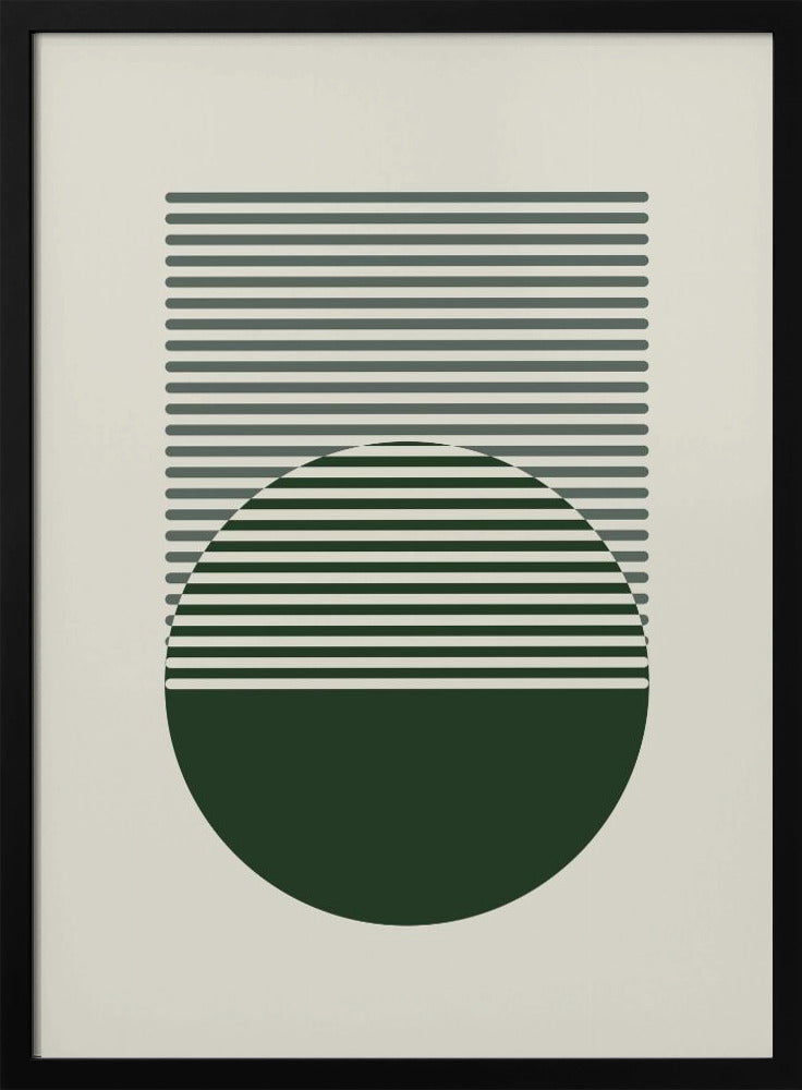 Minimale abstrakte Kreise I | Poster