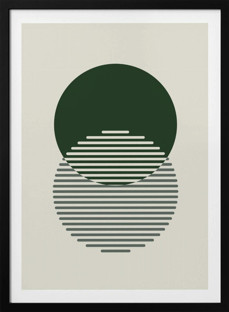Minimale abstrakte Kreise II | Poster