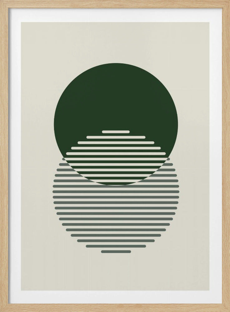 Minimale abstrakte Kreise II | Poster