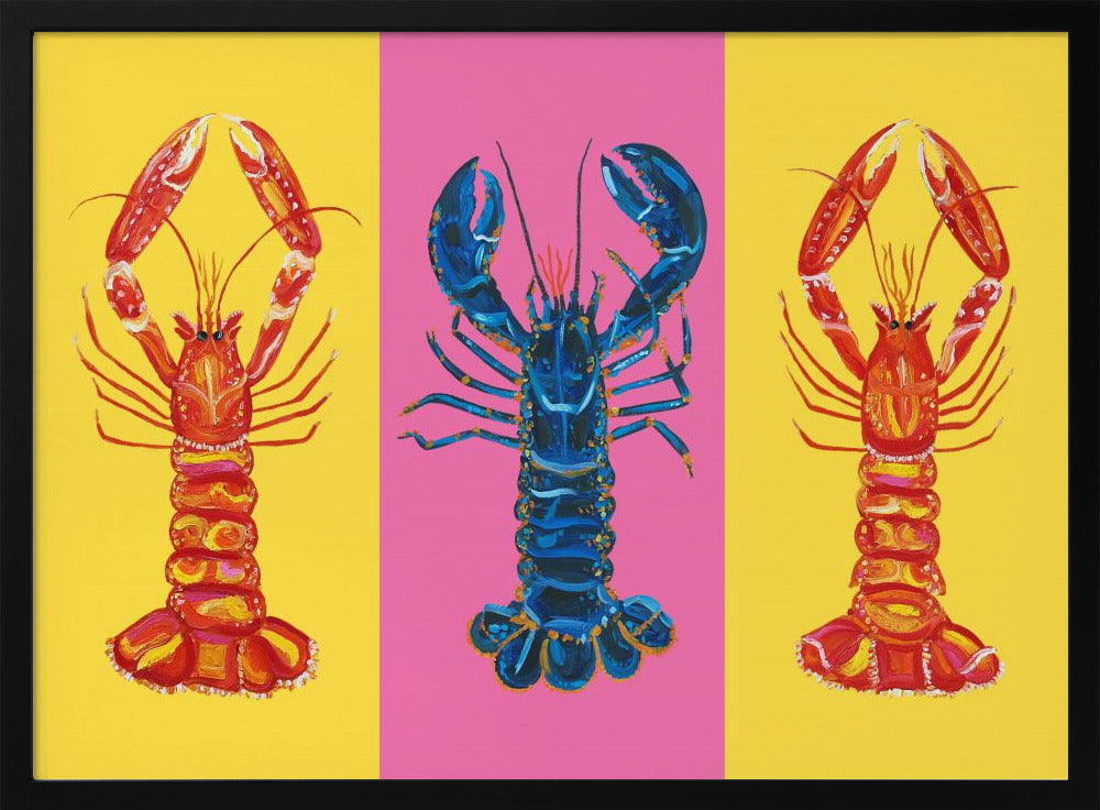 Hummer-Langustinen Pop Art 2 | Poster