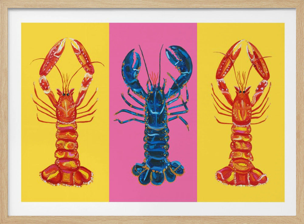 Hummer-Langustinen Pop Art 2 | Poster