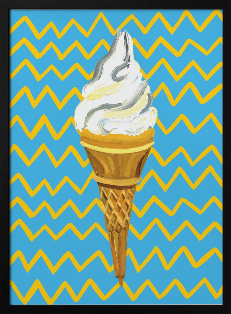 Eiscreme Blau | Poster