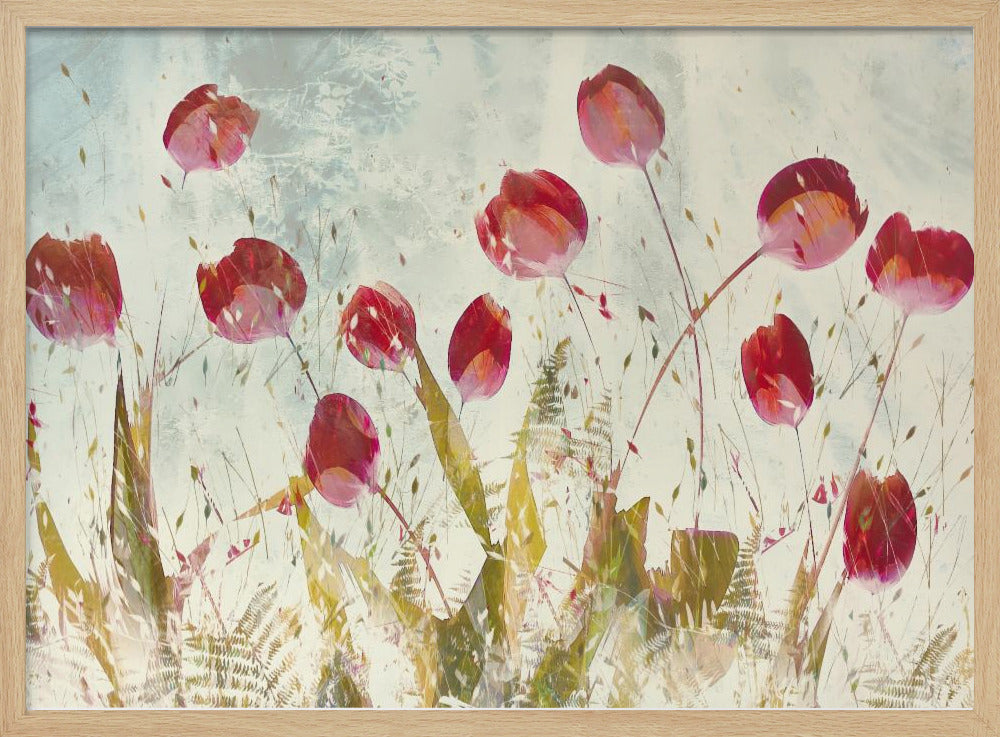 Fröhliche Tulpen | Poster