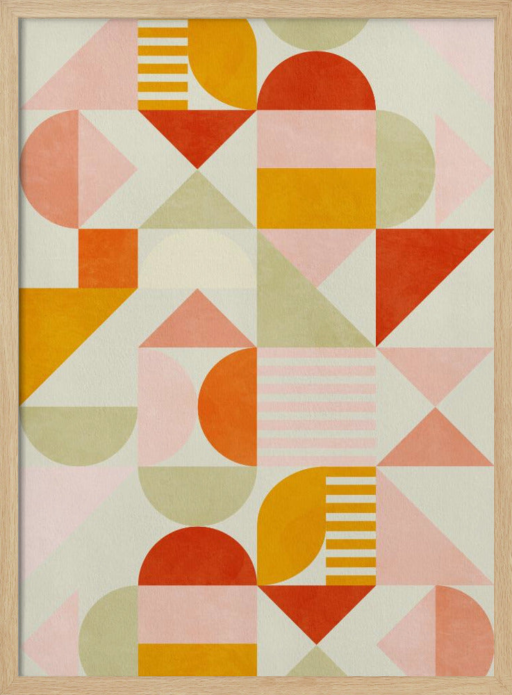 Bauhaus Fun Pastell | Poster