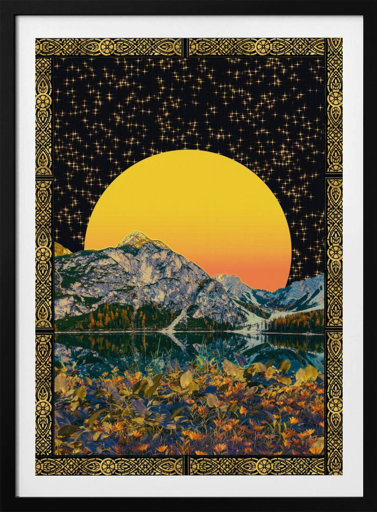 Mond &amp; Sterne | Poster