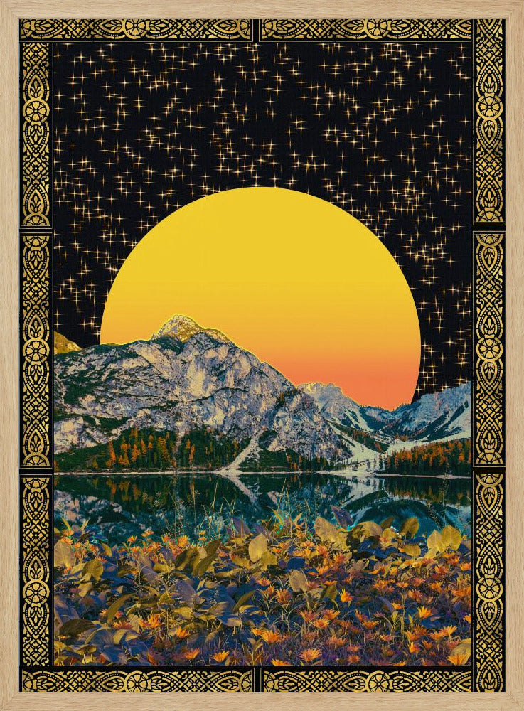 Mond &amp; Sterne | Poster