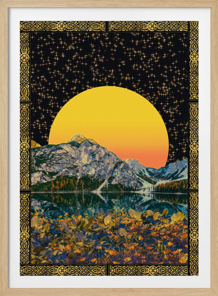 Mond &amp; Sterne | Poster