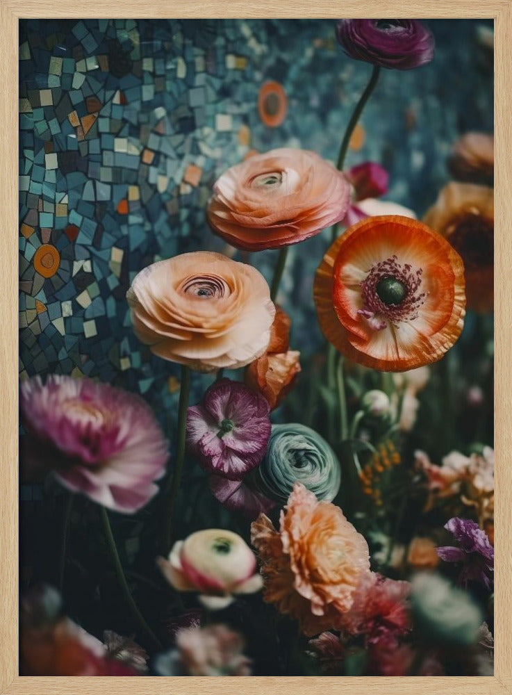 Mosaikblüte | Poster