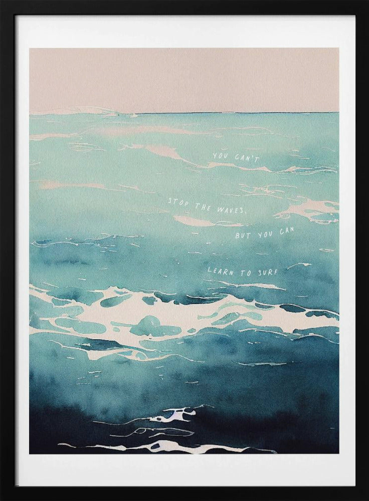 Surfen lernen | Poster