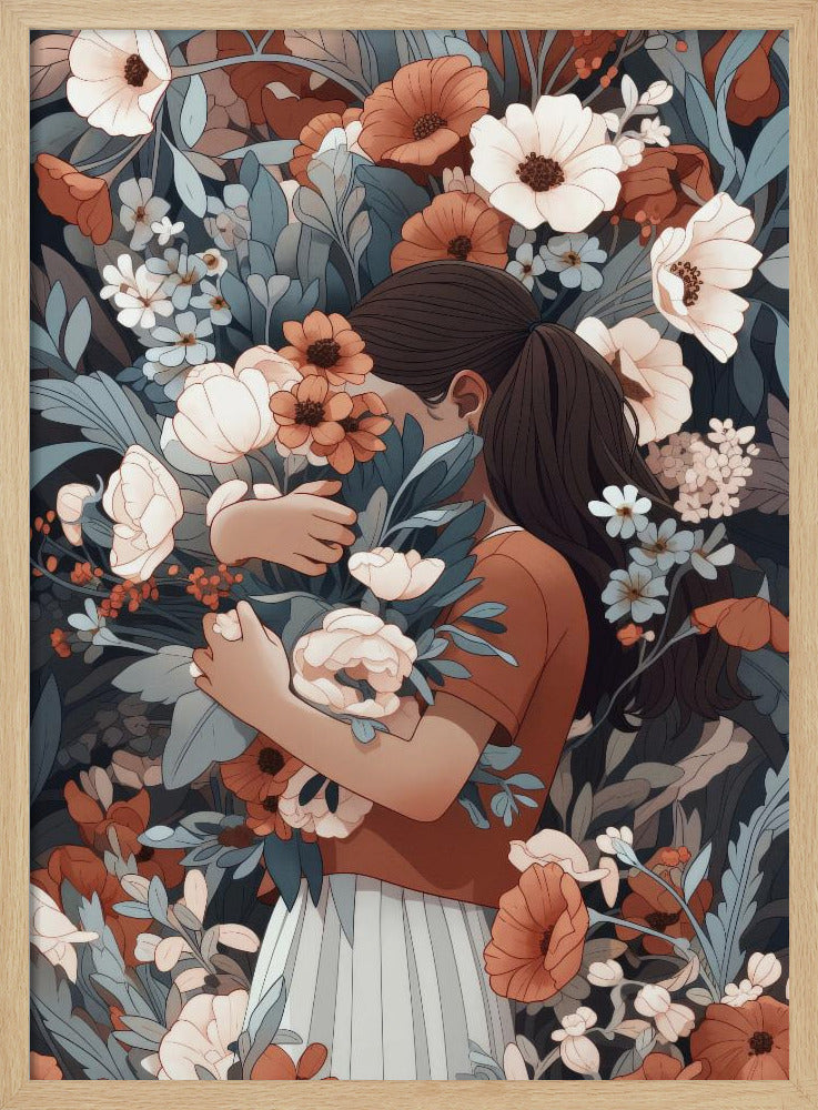 Florale Umarmung | Poster