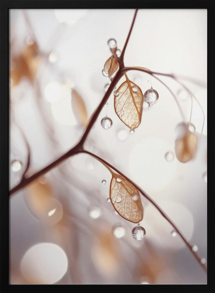 Taufrische Eleganz | Poster