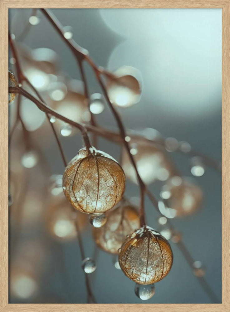 Taufrische Eleganz | Poster