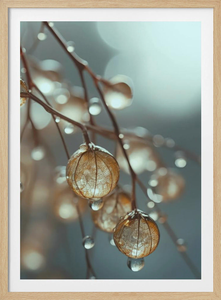 Taufrische Eleganz | Poster