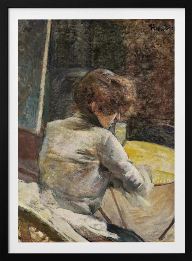 Warten (ca. 1887) | Poster