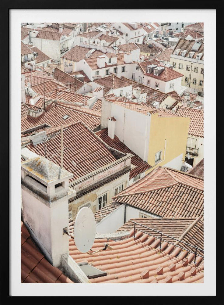 Terrakotta-Dächer | Poster