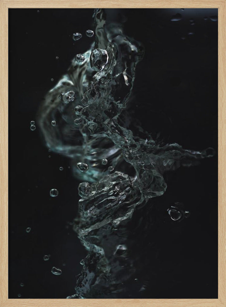 Flüssiger Wirbelwind | Poster