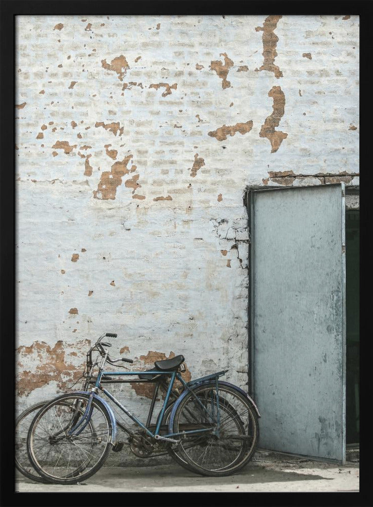 Rustikale Fahrradszene | Poster