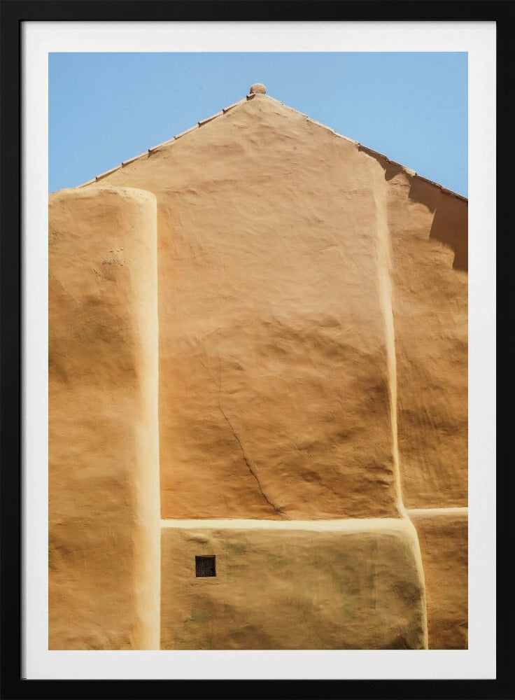 Goldene Wandkonturen | Poster