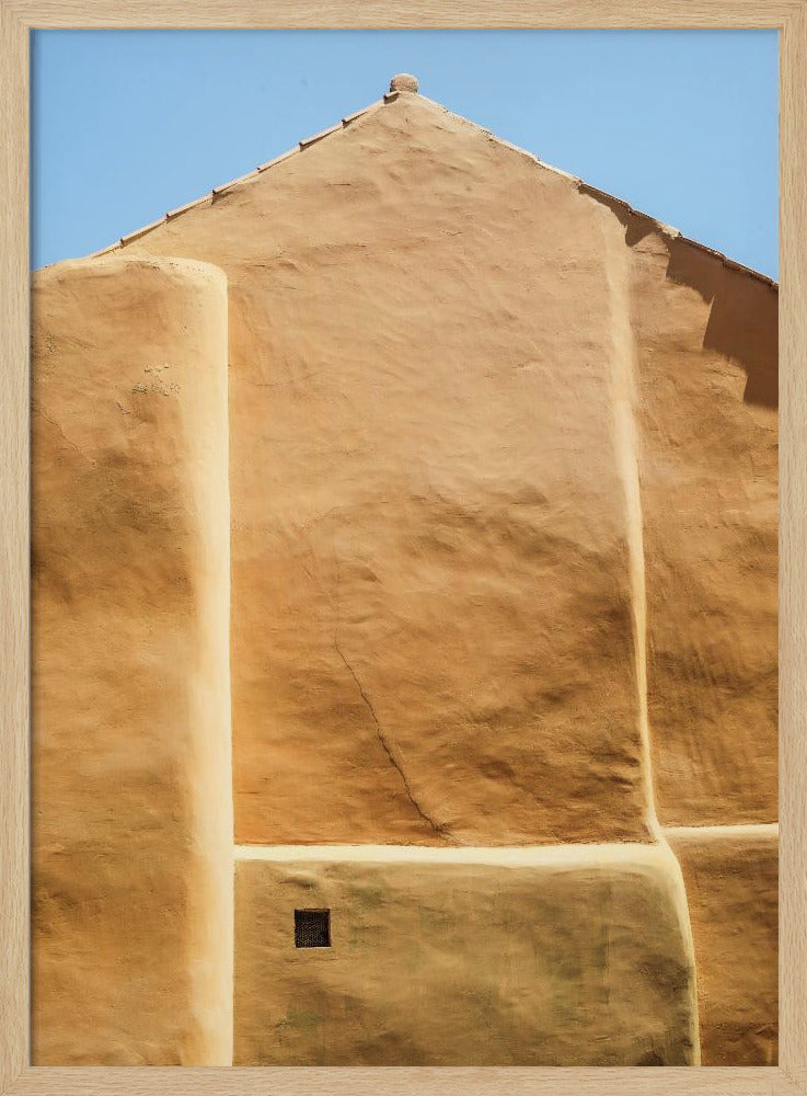 Goldene Wandkonturen | Poster
