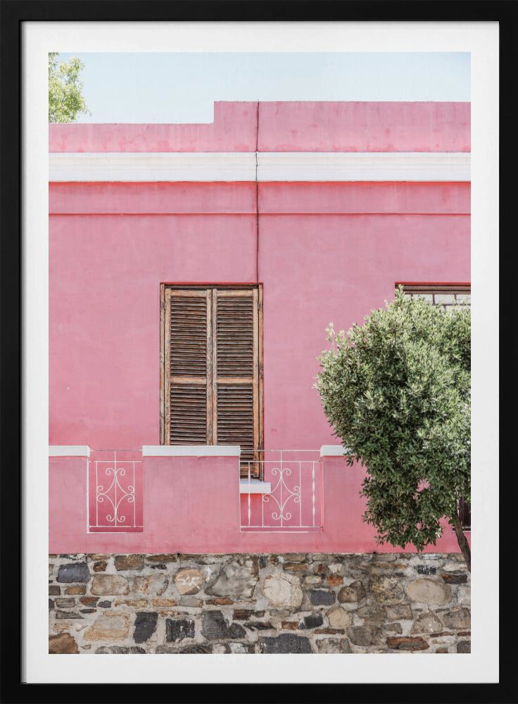 Rosa Fassadenruhe | Poster