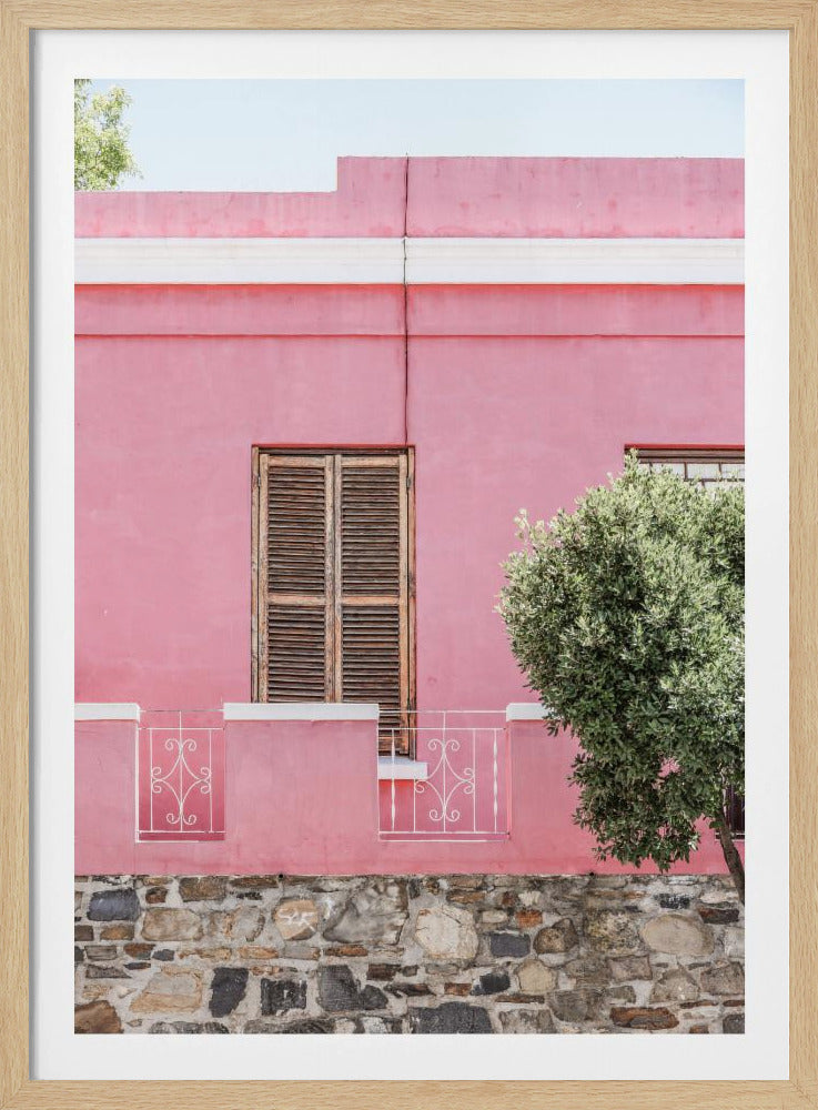 Rosa Fassadenruhe | Poster