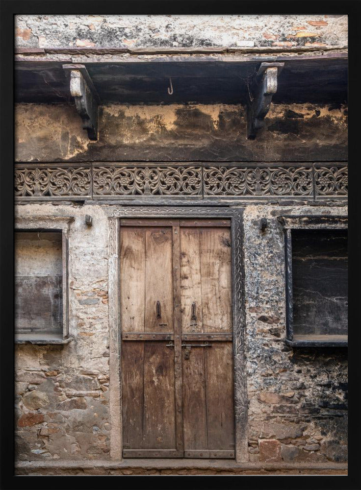 Rustikale Heritage-Tür | Poster