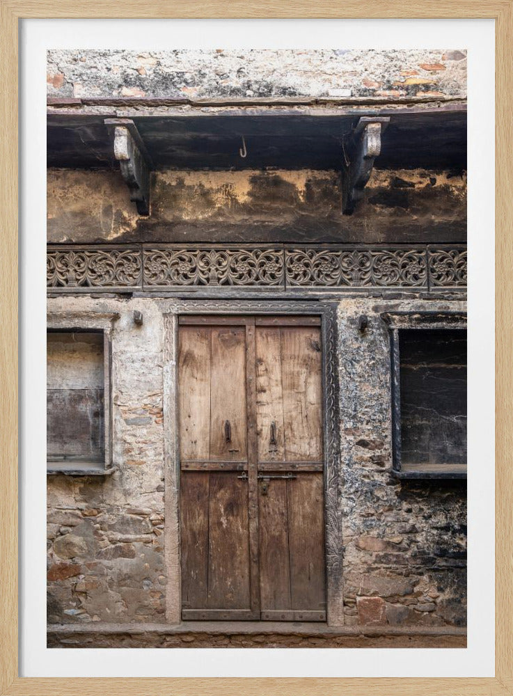 Rustikale Heritage-Tür | Poster