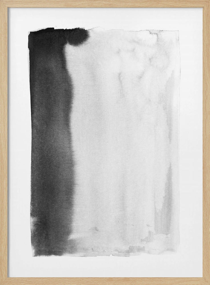 Monochromer Fluss | Poster