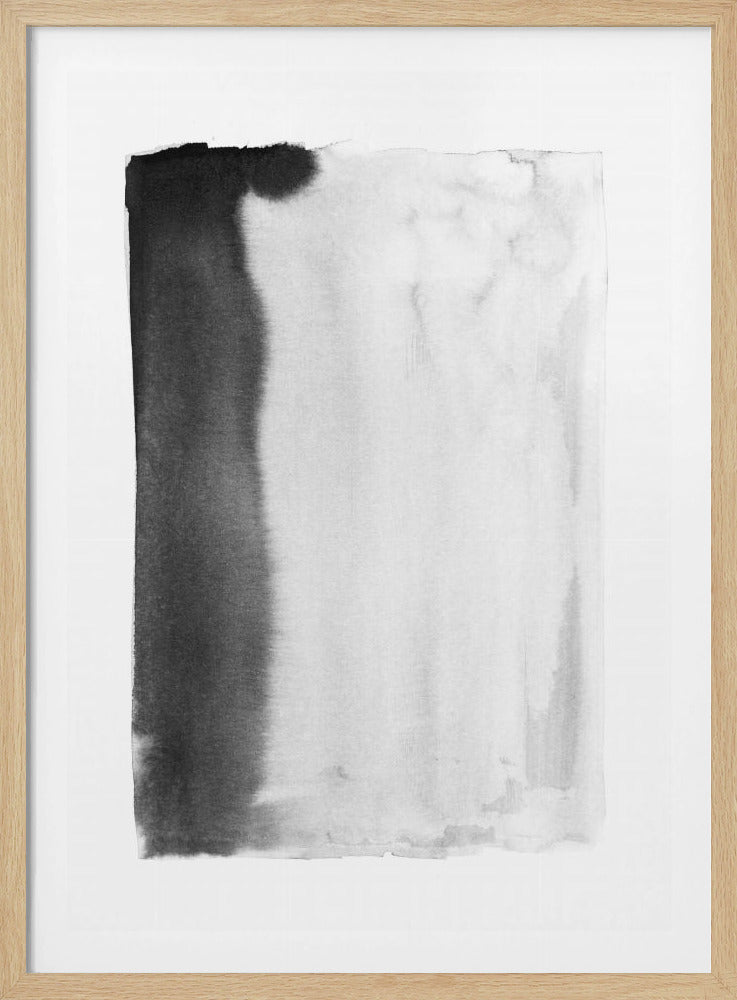 Monochromer Fluss | Poster
