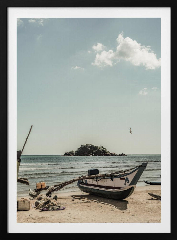 Gelassenheit am Meer | Poster