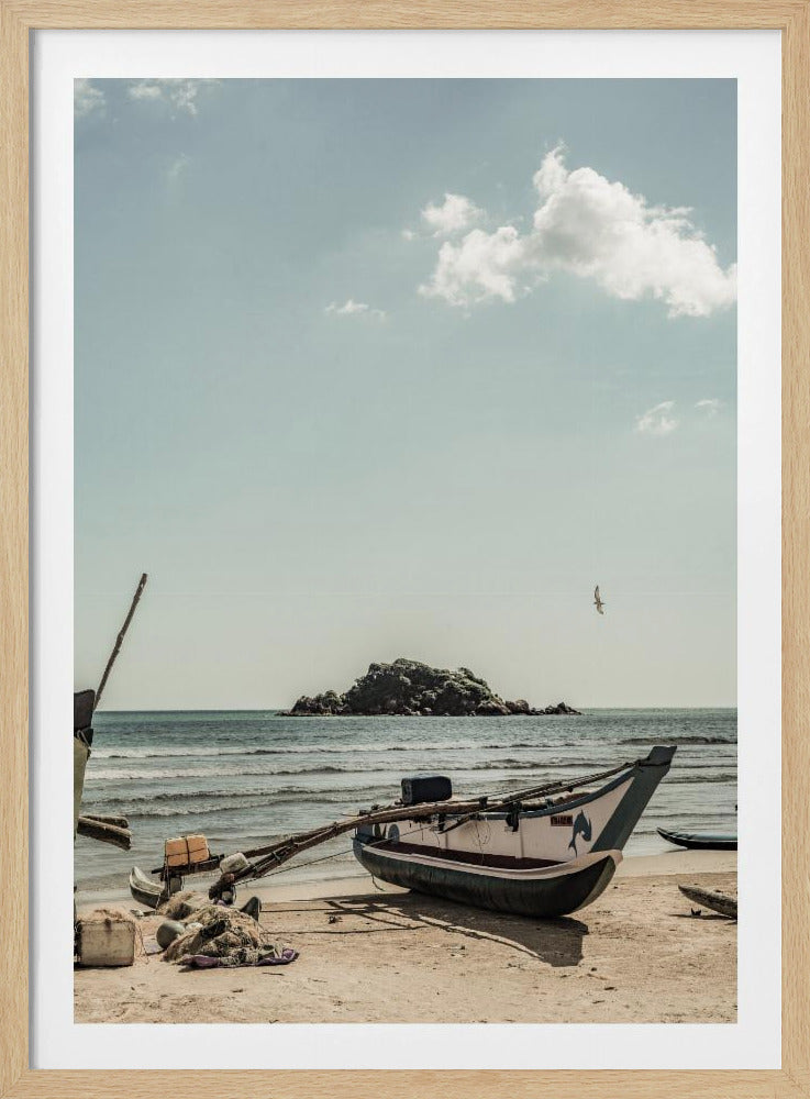 Gelassenheit am Meer | Poster