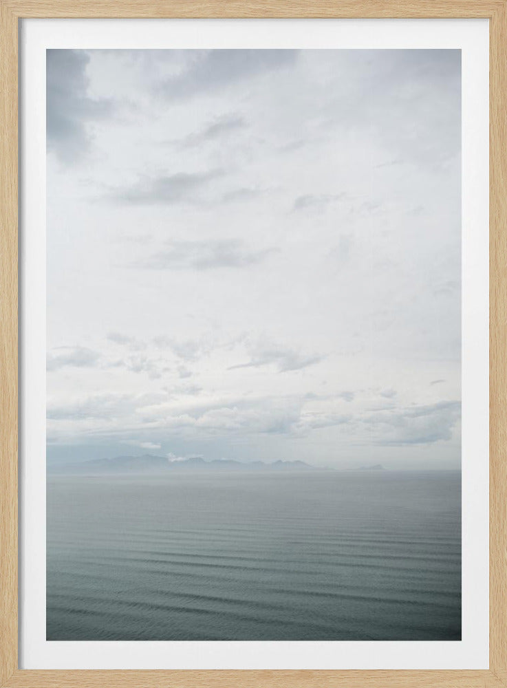Neblige Ozeanruhe | Poster