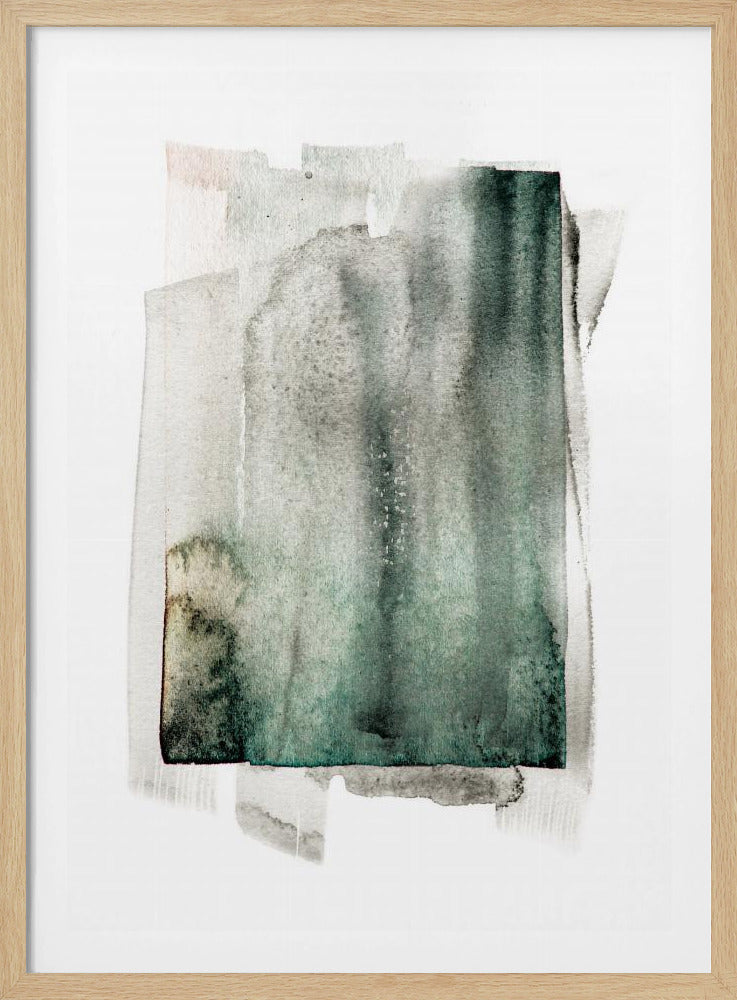 Abstraktes Aquarellgemälde | Poster
