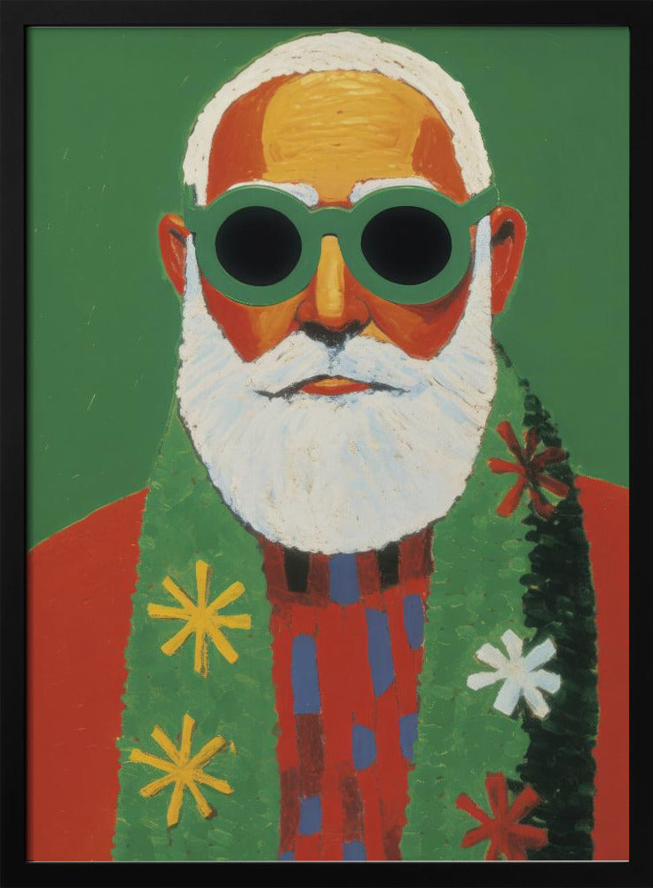 Sunny Santa Style | Poster