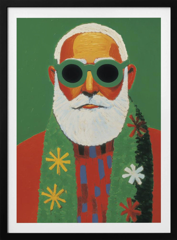 Sunny Santa Style | Poster